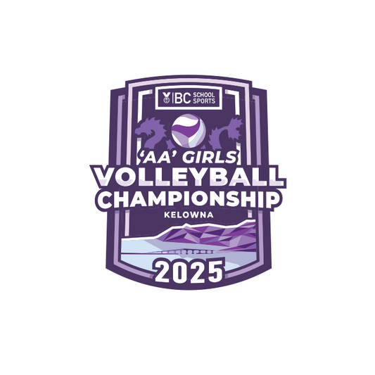 Pin - BCSS 2A Girls Volleyball 2025 - Lapel Pin