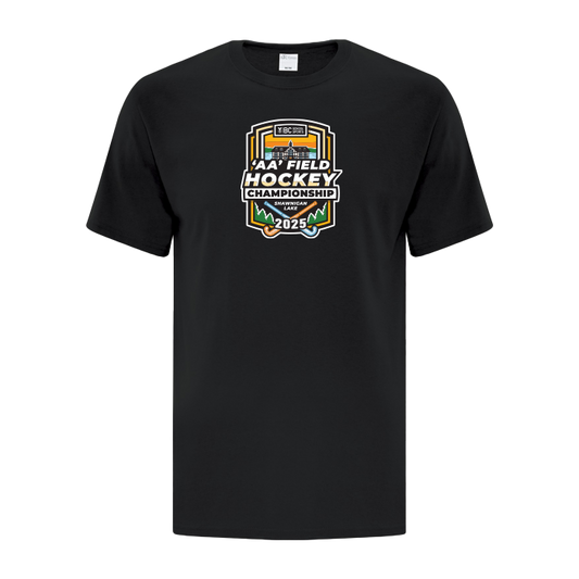 Cotton Short Sleeve T - BCSS 2A Field Hockey 2025 - Black