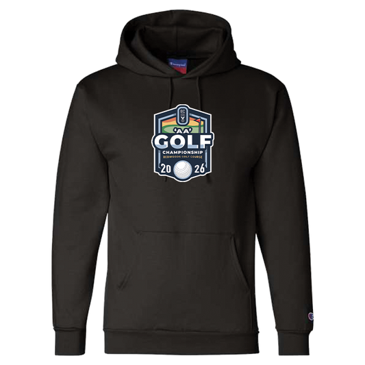 Champion Hoodie - BCSS 2A Golf 2026 - Black