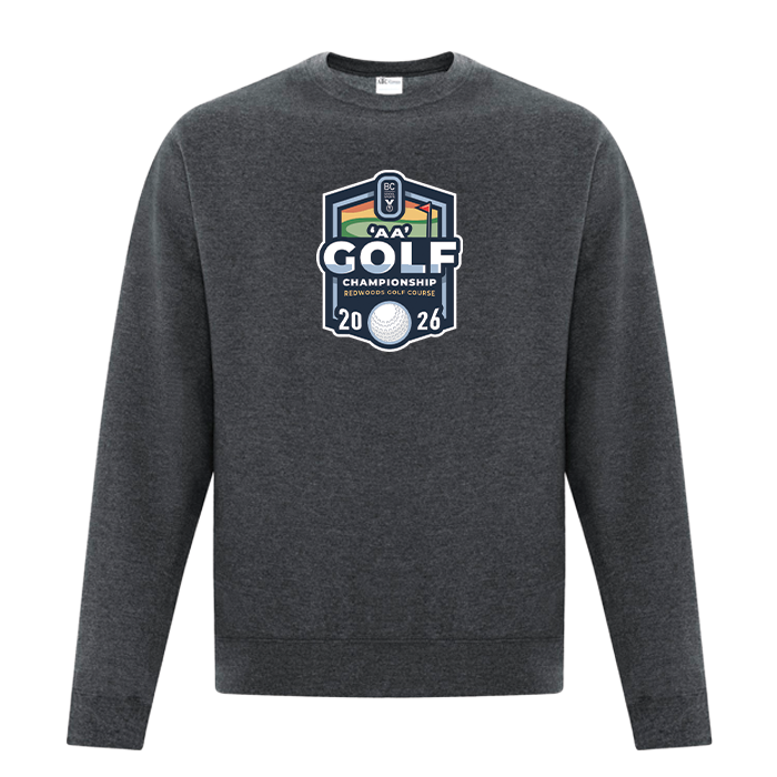 Crewneck - BCSS 2A Golf 2026 - Dark Heather Grey