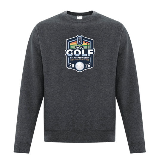 Crewneck - BCSS 2A Golf 2026 - Dark Heather Grey