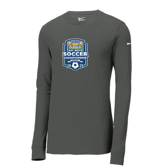 Nike DriFit Long Sleeve T - 2A Boys Soccer 2025 - Anthracite