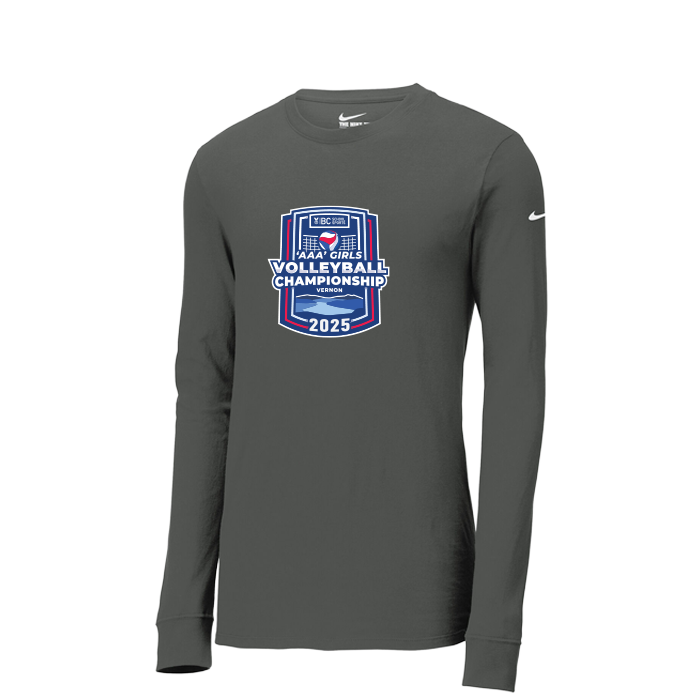 Nike Dri-FIT Long Sleeve - BCSS 3A Girls Volleyball 2025 - Anthracite