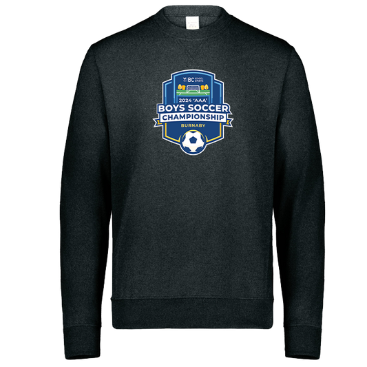 2024 3A Boys Soccer Crewneck - Black Heather