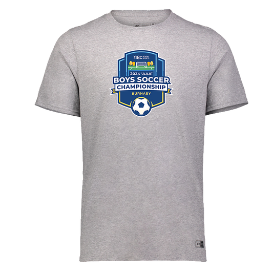 2024 3A Boys Soccer Short Sleeve - Grey