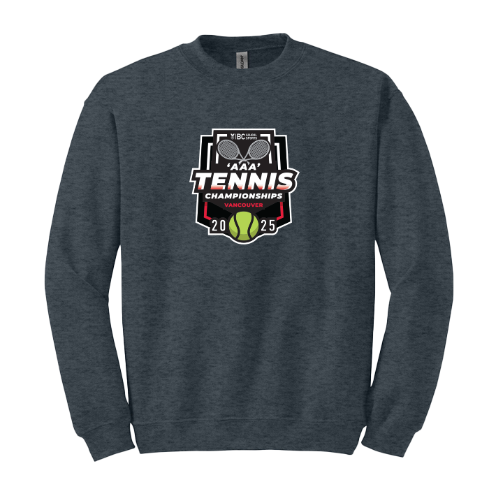 BCSS 3A Tennis 2025 Crew - Dark Grey