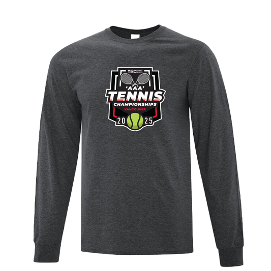 BCSS 3A Tennis 2025 Long Sleeve - Dark Grey