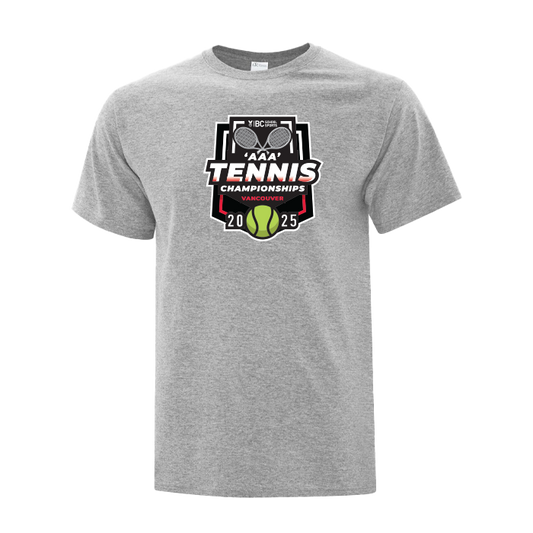 BCSS 3A Tennis 2025 Short Sleeve - Light Grey