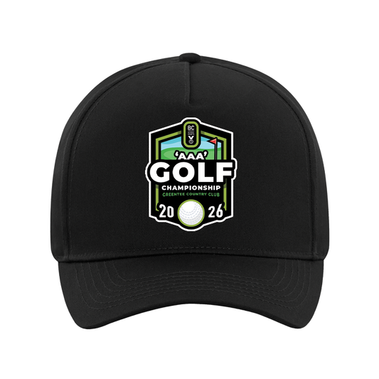 Ball Cap - BCSS 3A Golf 2026 - Black