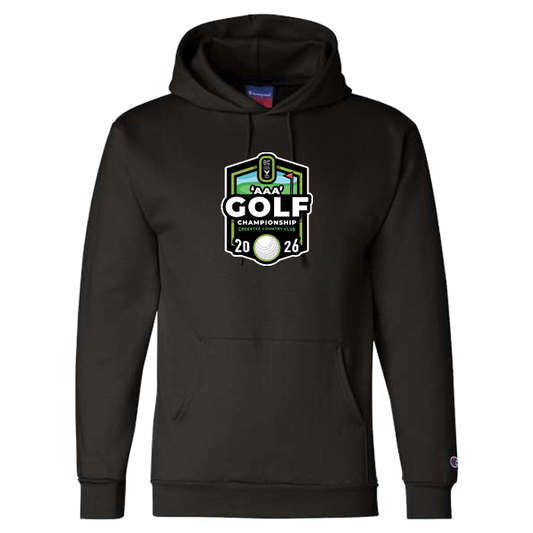 Champion Hoodie - BCSS 3A Golf 2026 - Black
