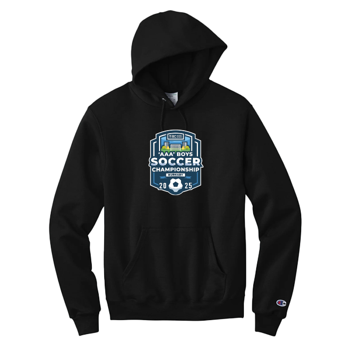 Champion PowerBlend Hoody - 3A Boys Soccer 2025  - Black