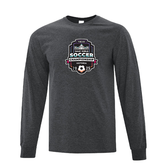 BCSS 3A Girls Soccer 2025 Long Sleeve - Dark Grey
