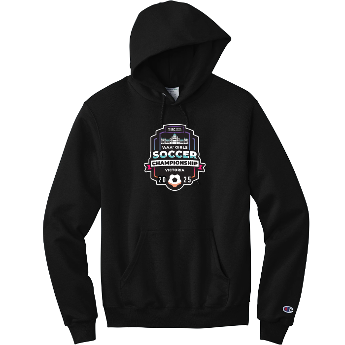 BCSS 3A Girls Soccer 2025 'Champion' Hoodie - Black