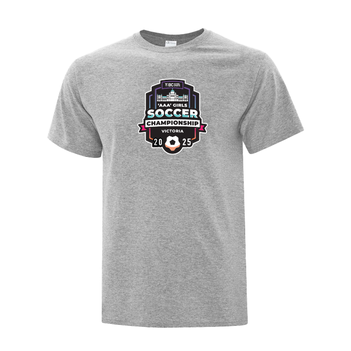 BCSS 3A Girls Soccer 2025 Short Sleeve - Light Grey