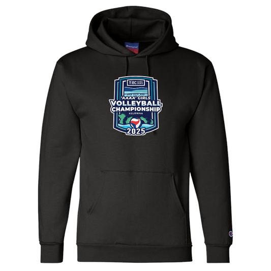 Champion Hoodie - BCSS 4A Girls Volleyball 2025 - Black