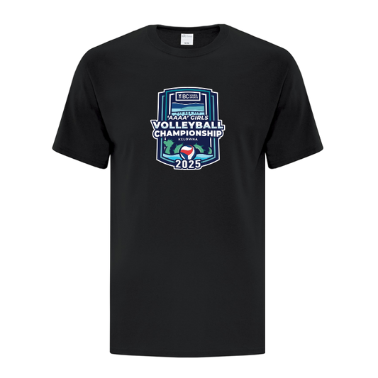 Cotton Short Sleeve - BCSS 4A Girls Volleyball 2025 - Black