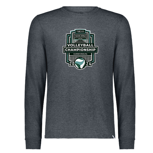 2024 4A Girls Volleyball Long Sleeve - Dark Grey