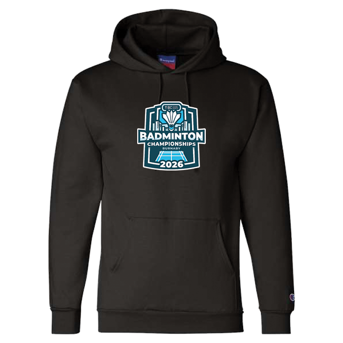 Champion Hoodie - BCSS Badminton 2026 - Black