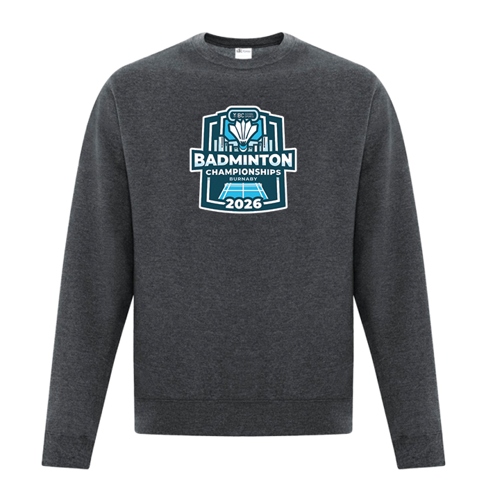 Crewneck - BCSS Badminton 2026 - Dark Heather Grey