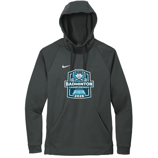 Nike Thermafit Hoodie - BCSS Badminton 2026 - Anthracite