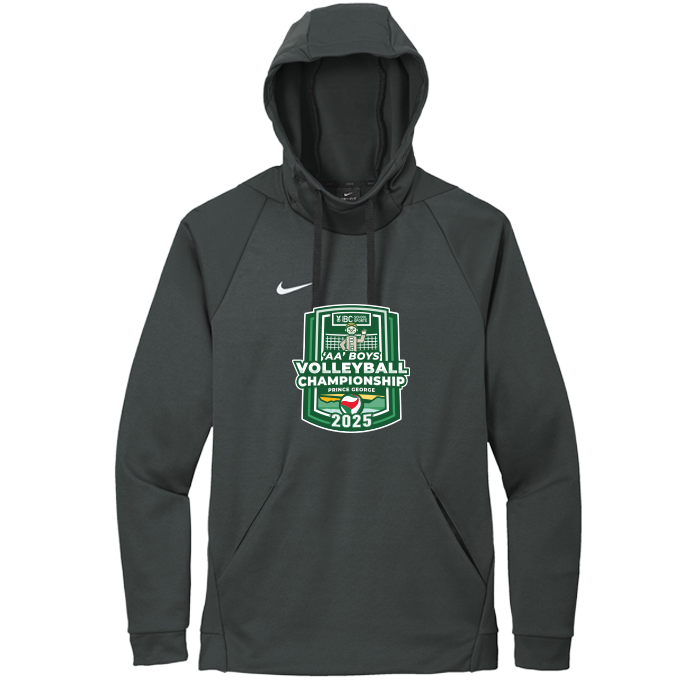 Nike ThermaFit Hoodie - BCSS 2A Boys Volleyball 2025 - Anthracite