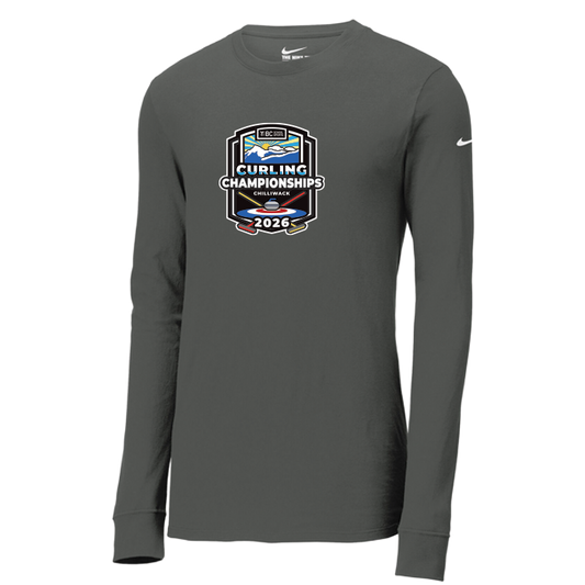 Nike Dri-FIT Long Sleeve - BCSS Curling 2026 - Anthracite