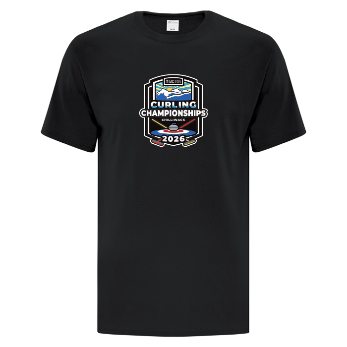 Cotton Short Sleeve - BCSS Curling 2026 - Black