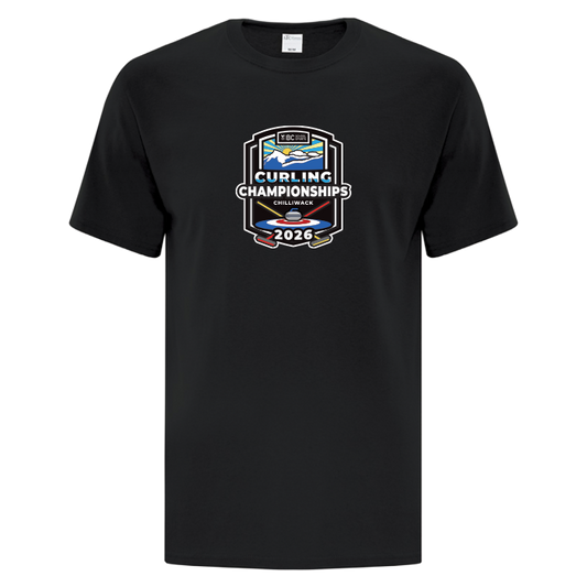 Cotton Short Sleeve - BCSS Curling 2026 - Black