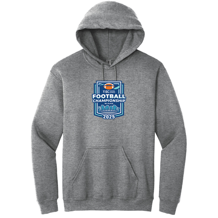 Fleece Hoodie - BCSS 2A Boys Football 2025 - Graphite Heather