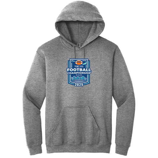 Fleece Hoodie - BCSS 2A Boys Football 2025 - Graphite Heather