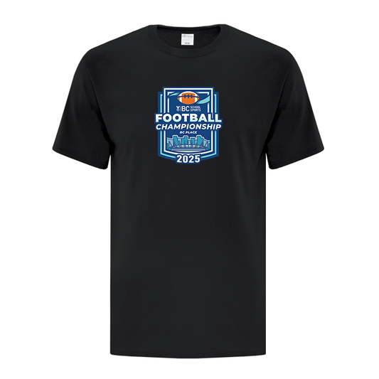 Cotton Short Sleeve - BCSS 2A Boys Football 2025 - Black