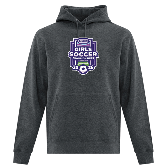 Hoodie - BCSS Girls Soccer 2026 - Dark Grey Heather