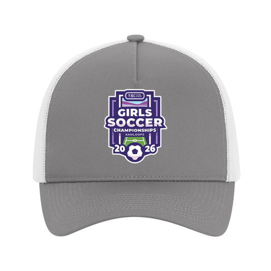 Trucker Hat - BCSS Girls Soccer 2026 - Grey/Black