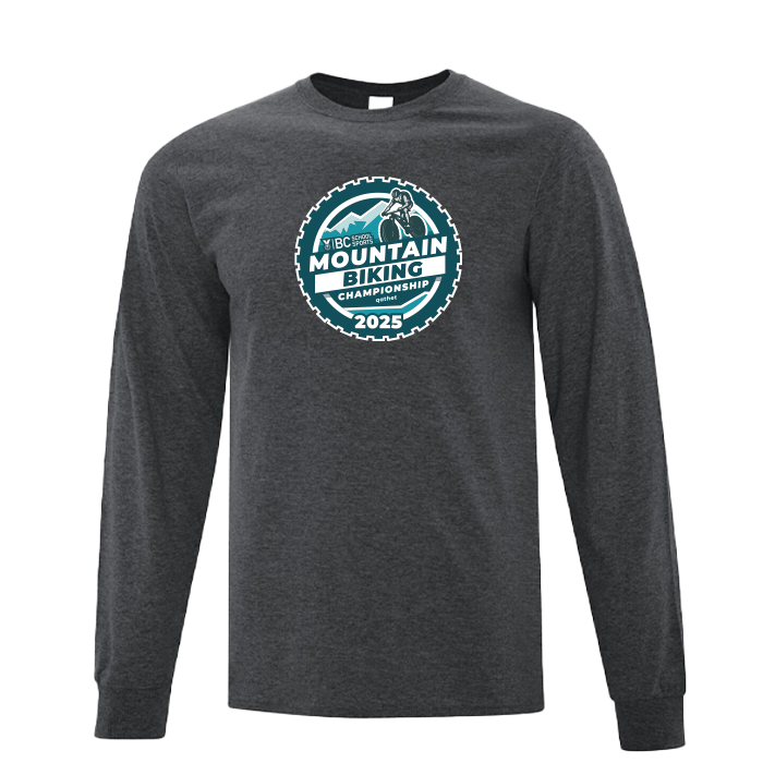 BCSS Mountain Biking 2025 Long Sleeve - Dark Grey
