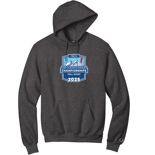 BCSS Ski & Snowboarding 2025 Champion Hoodie - Dark Heather