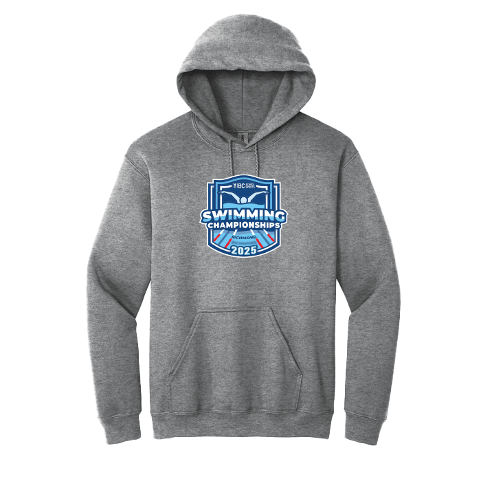 Fleece Hoody - BCSS Swimming 2025 - Platinum Heather