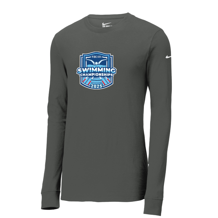 Nike Dri-Fit Long Sleeve - BCSS Swimming 2025 - Anthracite