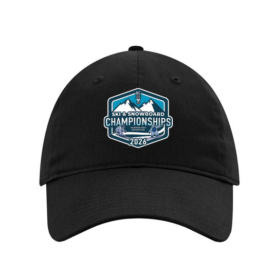 Ball Cap - BCSS Ski & Snowboard 2026 - Black