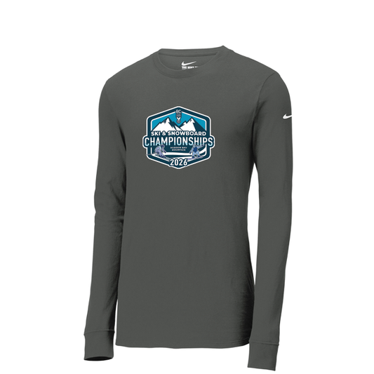 Nike Dri-FIT Long Sleeve - BCSS Ski & Snowboard 2026 - Anthracite