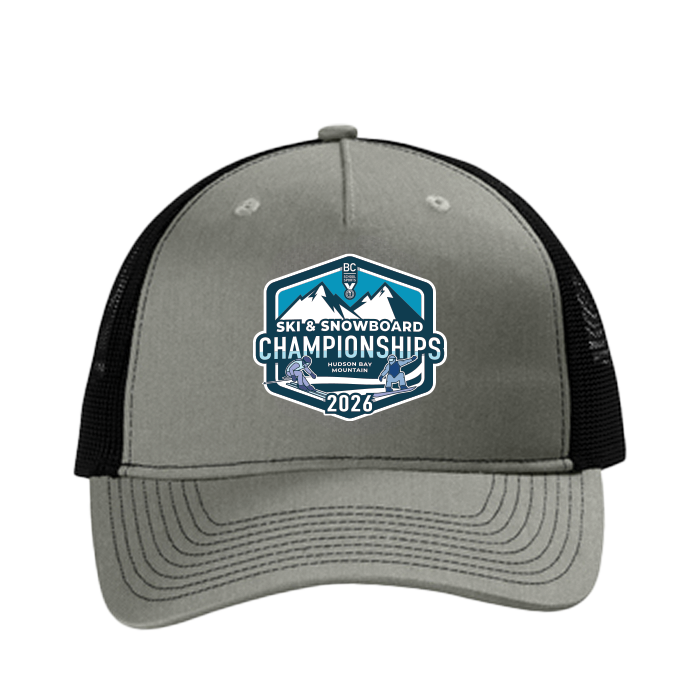 Trucker Hat - BCSS Ski & Snowboard 2026 - Grey/Black