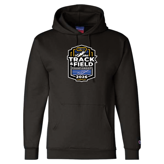 Champion Hoodie - BCSS Track and Field 2026 - Black