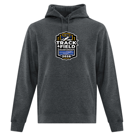 Hoodie - BCSS Track and Field 2026 - Dark Grey Heather