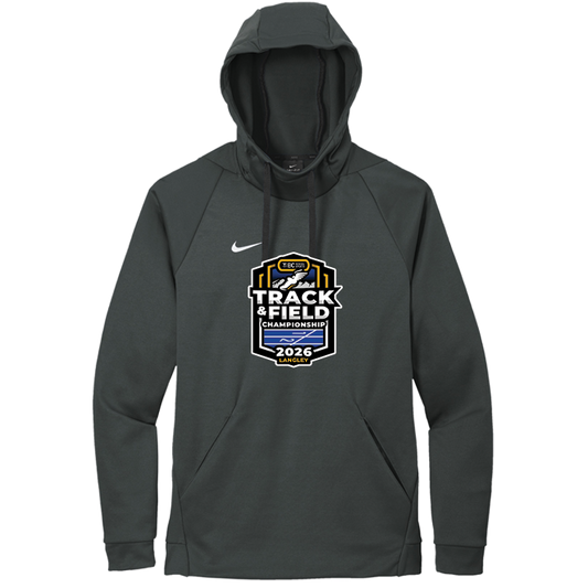 Nike Thermafit Hoodie - BCSS Track and Field 2026 - Anthracite