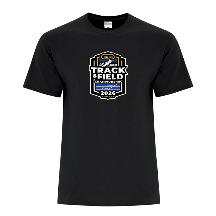 Cotton Short Sleeve - BCSS Track and Field 2026 - Black