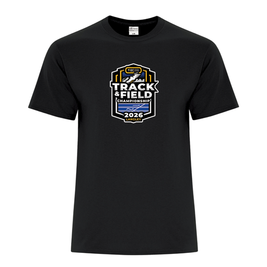 Cotton Short Sleeve - BCSS Track and Field 2026 - Black