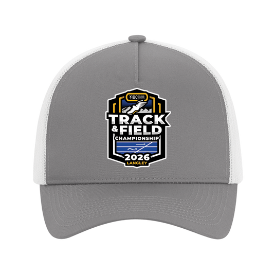 Trucker Hat - BCSS Track & Field 2026 - Grey/Black