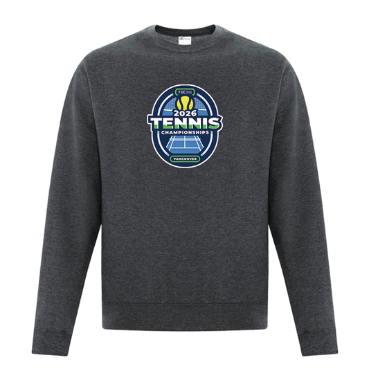 Crewneck - BCSS Tennis 2026 - Dark Heather Grey