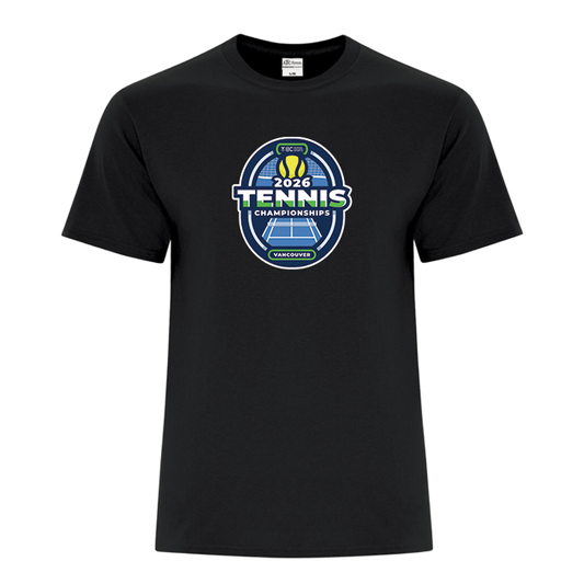 Cotton Short Sleeve - BCSS Tennis 2026 - Black