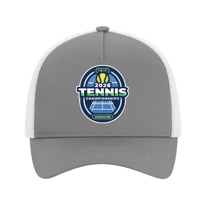 Trucker Hat - BCSS Tennis 2026 - Grey/Black