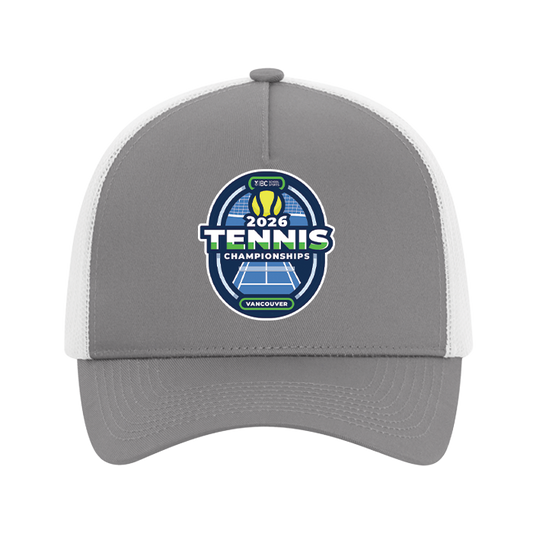 Trucker Hat - BCSS Tennis 2026 - Grey/Black